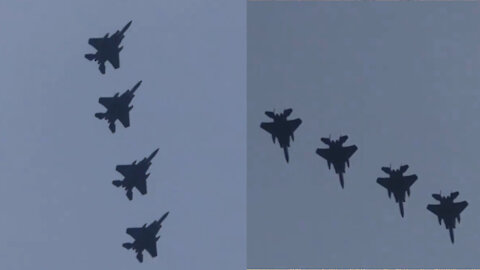 A more than wonderful scene, very excellent maneuvers F16