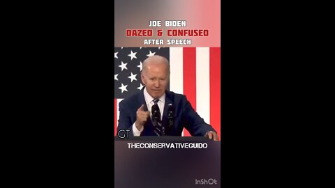 Joe Biden Dazed & Confused After Speech