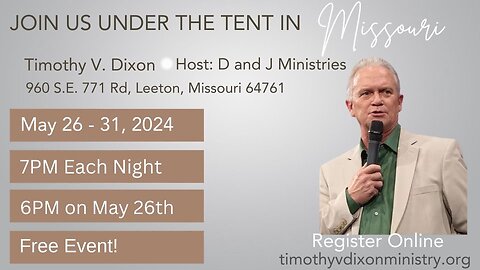 Under the Tent Revival-- Leeton, Missouri
