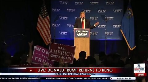 Secret Service Swarms in to Protect Donald Trump After Scare in Reno 11/5/16