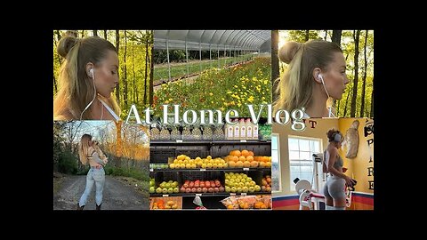 At Home Vlog | healthy habits, house updates, gym