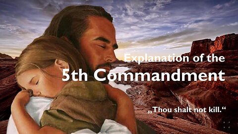 Commandment 5 ❤️ You shall not kill !... But what does kill actually mean in the Eyes of God?