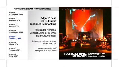 Tangerine Tree Volume 5: Frankfurt 1983 Tangerine Dream