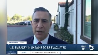 US to evacuate Ukraine embassy amid Russian invasion fears