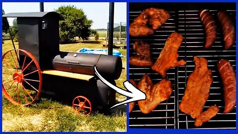 Making Grill & Smoker from scrap yard finds DIY