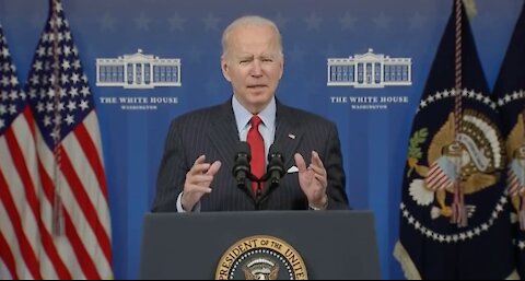 President Biden Accidentally Reads the Part He's NOT Supposed to Read Out Loud
