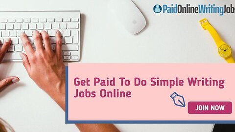 Paid Online Writing Jobs Review - Get Paid To Do Simple Writing Jobs Online