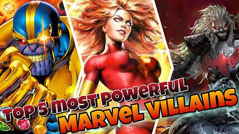 Top 5 most powerful Marvel cinematic universe Villains of all time - Facts Faster