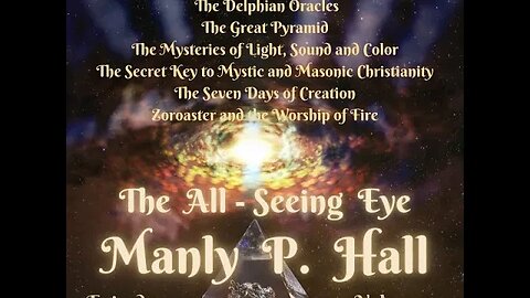 Manly P. Hall, The All Seeing Eye Magazine. Vol 4 Philosophy, Science, Religion, Pyramid, Light 36