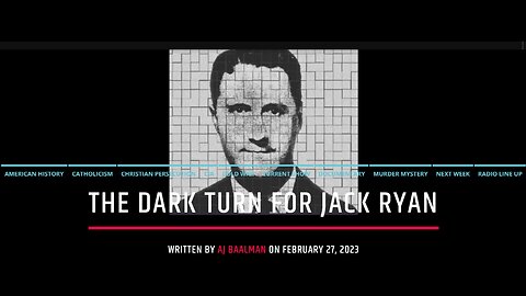 The Dark Turn For Jack Ryan