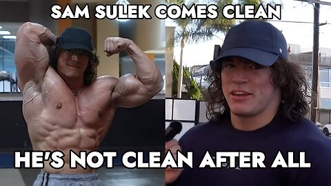 SAM SULEK COMES CLEAN: HE'S NOT CLEAN (NATURAL) AFTER ALL