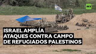 Las tropas israelíes amplían sus ataques contra el campo de refugiados de Jabalia y Rafa