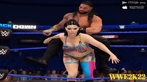 Roman Reigns Slammed Pranavi Devi fight wwe2k22