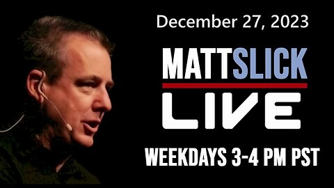 Matt Slick Live, 12/27/2023