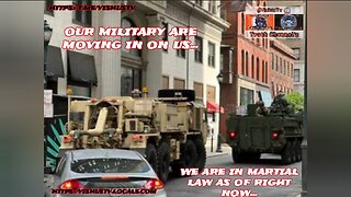 Our Military Are Moving In On Us... We Are In Martial Law As Of Right NOW... #VishusTv 📺