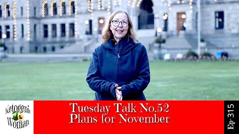 Tuesday Talk | Sharing my Food and Exercise Plans for November | Morning Walk