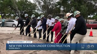 Officials break ground for new fire station in Riviera Beach