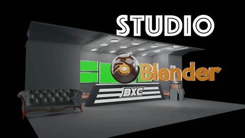 COMO FAZER UM STUDIO EM 3D - BLENDER 7 min