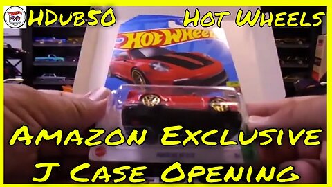 Opening Hot Wheels Amazon Exclusive 16 Car Black Box Case J Opening
