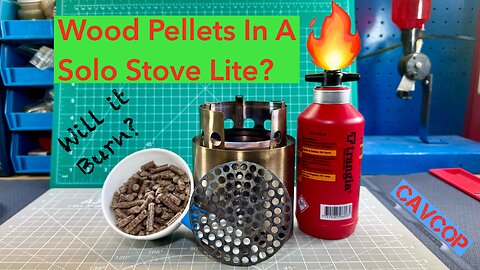 Wood Pellets in a Solo Stove?