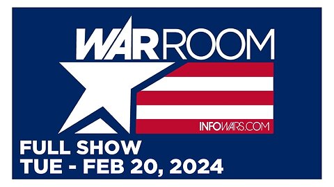 WAR ROOM [FULL] Tuesday 2/20/24 • Red Cross Now Screening Blood Donors COVID-19 Vaccination Status