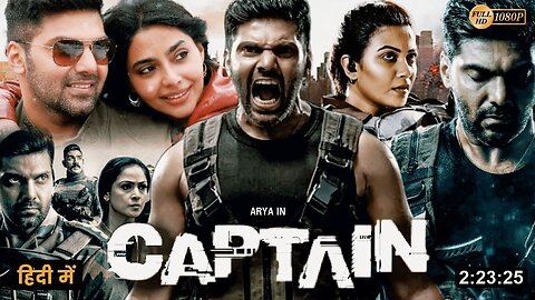 CAPTAIN New Released Full Hindi Dubbed Movie | Arya, Aishwarya Lekshmi | South Movie Hindi Dub New