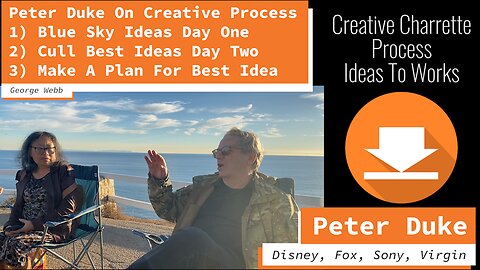 Peter Duke's Most Excellent Creativity Process - Works For Citizen Journalism Too