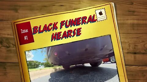 Black Funeral Hearse - Hooters and Hot Rods - Car Show - Sanford, Florida - 8/7/2022