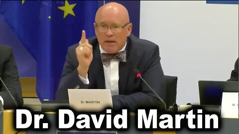 Dr. David Martin at International Covid Summit III - European Parliament: It is Genocide!