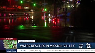Central rain and water rescues