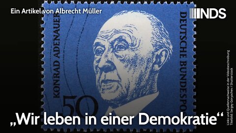 „Wir leben in einer Demokratie“ | Albrecht Müller | NDS-Podcast