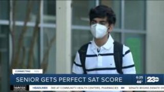 California senior gets perfect SAT score