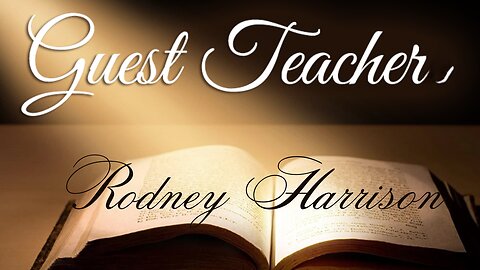 Guest Teacher Rodney Harrison