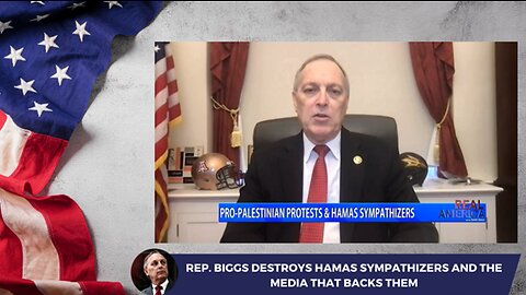 Rep. Biggs DESTROYS Hamas Sympathizers and the Media That Backs Them