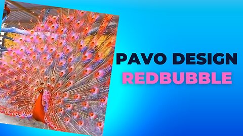 Pavo design on Redbubble