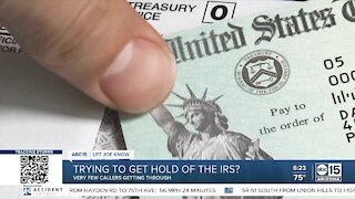 Trying to reach the IRS? Very few callers getting through