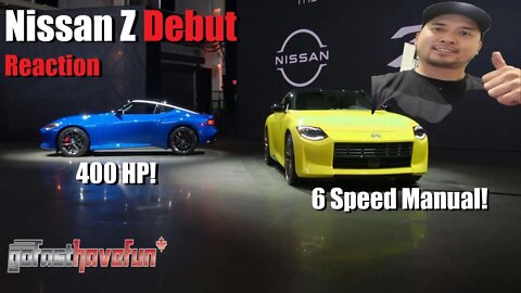 2023 Nissan Z Unveiling AnthonyJ350 Reaction Video
