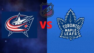 Columbus Blue Jackets vs Toronto Maple Leafs