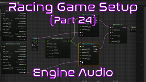 Setup Engine Sound using MetaSounds | Unreal Engine | Racing Game Tutorial