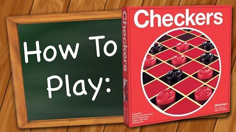 How to play Checkers