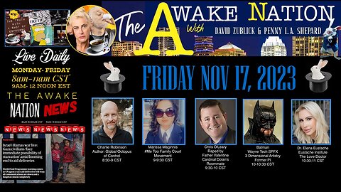 The Awake Nation 11.17.2023 Exclusive Interview With Batman!