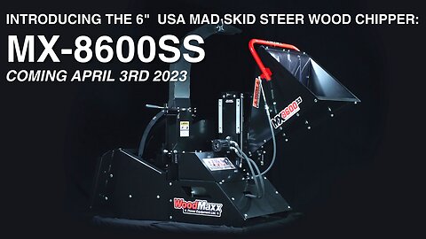 MX-8600SS Skid Steer Wood Chipper Promo | 6" Wood Chipper | Available Now