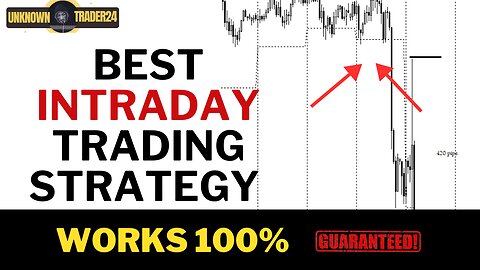 This Trading Strategy will turn you into a profitable intraday trader (100%)