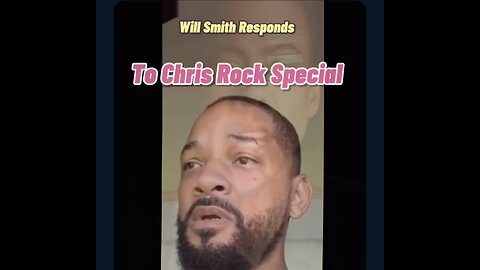 WILL SMITH RESPONDS! (To Chris Rock)