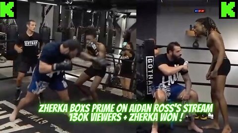 ZHERKA FIGHTS PRIME ON ADIN ROSS'S STREAM + ZHERKA VOTED THE WINNER #kickstreaming