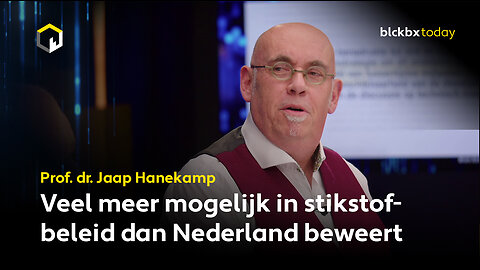 Veel meer mogelijk in stikstofbeleid dan Nederland beweert - prof. dr. Jaap Hanekamp