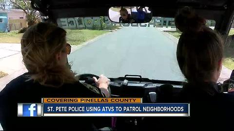 St. Pete Police use 4-wheelers to catch crooks