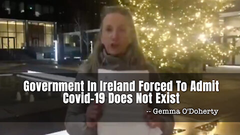 Government In Ireland Forced To Admit Covid-19 Does Not Exist