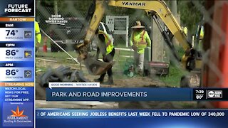 Lake Silver Drive undergoing complete streets project