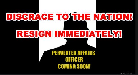 PERVERTED AFFAIRS OFFICER RESIGN IMMEDIATELY BEFORE SGT G EXPOSES YOU!
